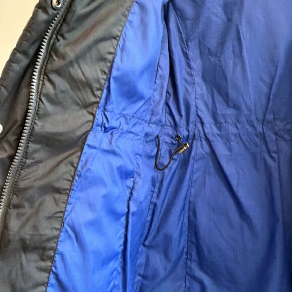 Gap Women Down Hooded Puffer Jacket Mid-Length Black XS - Picture 5 of 7